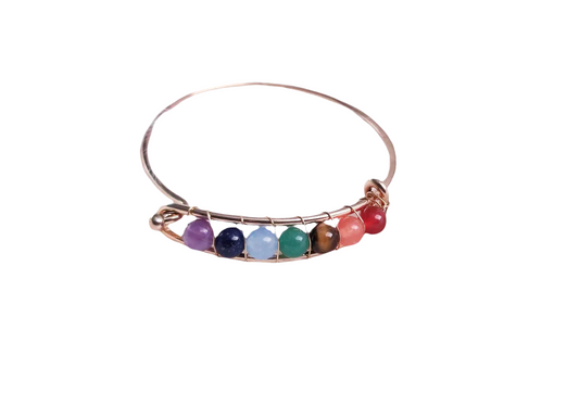 Chakra Bangle Bracelet